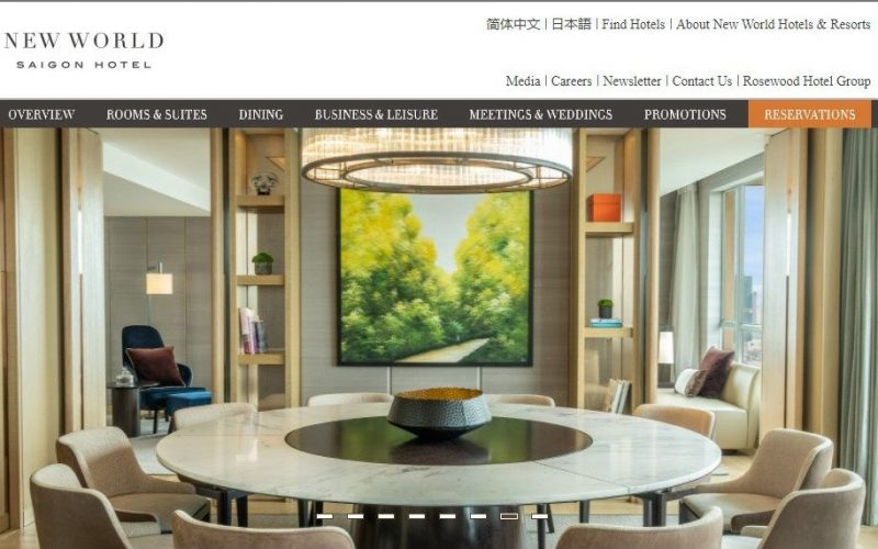 Thiết kế website khách sạn – đẩy mạnh kinh doanh ngay bây giờ